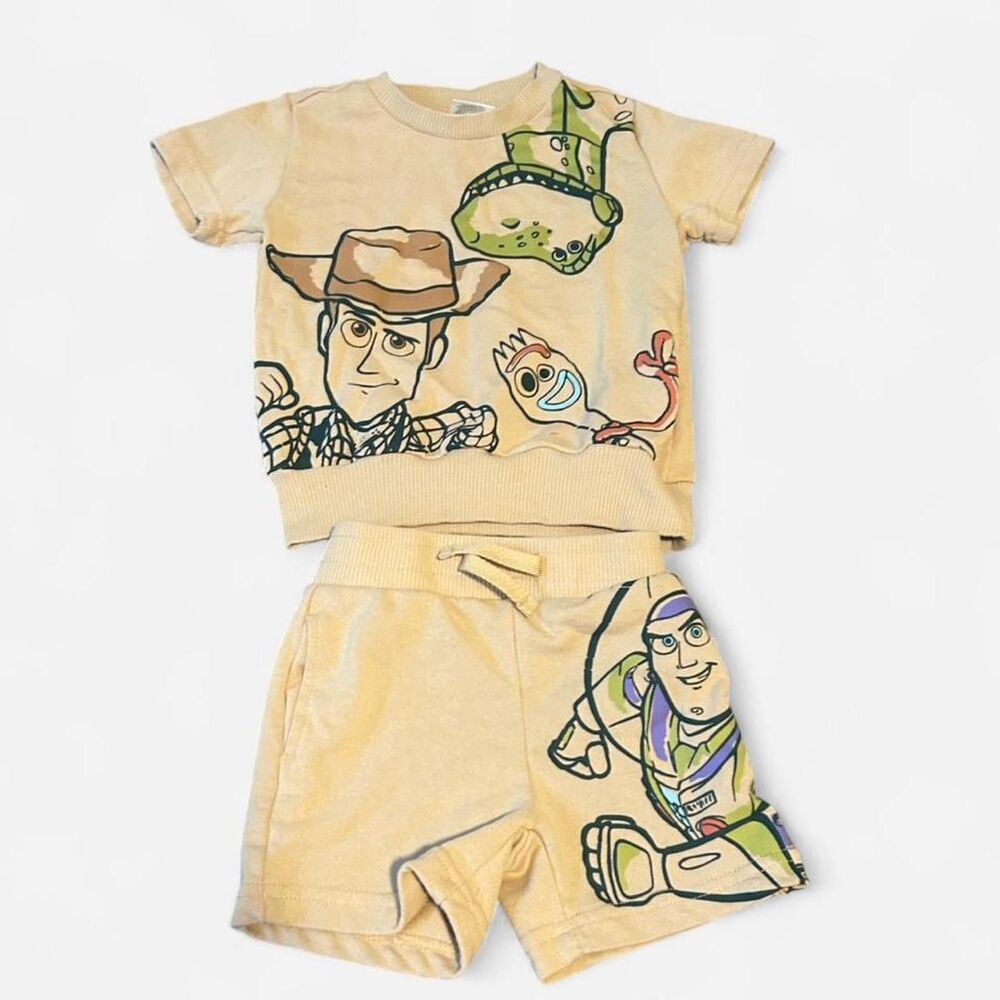 2 Piece Toddler Short Sleeve Set